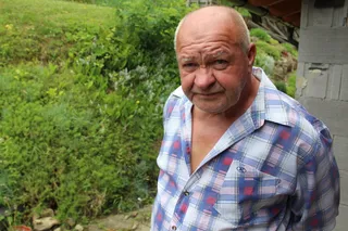 一个人, 老人, 祖父, 自然, 人, 肖像, 脸, 人