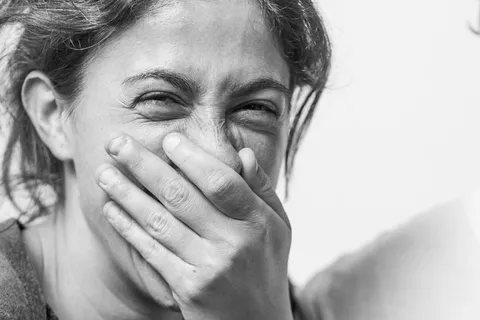 微笑，项目，微笑你的生活，生活，幸福，肖像，一个人，头像