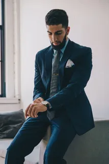 男士时尚正装照片