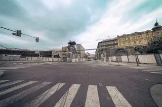 混凝土道路交叉口