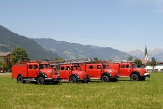 magirus，火，老定时器，静音，转盘梯，消防车，*，消防梯
