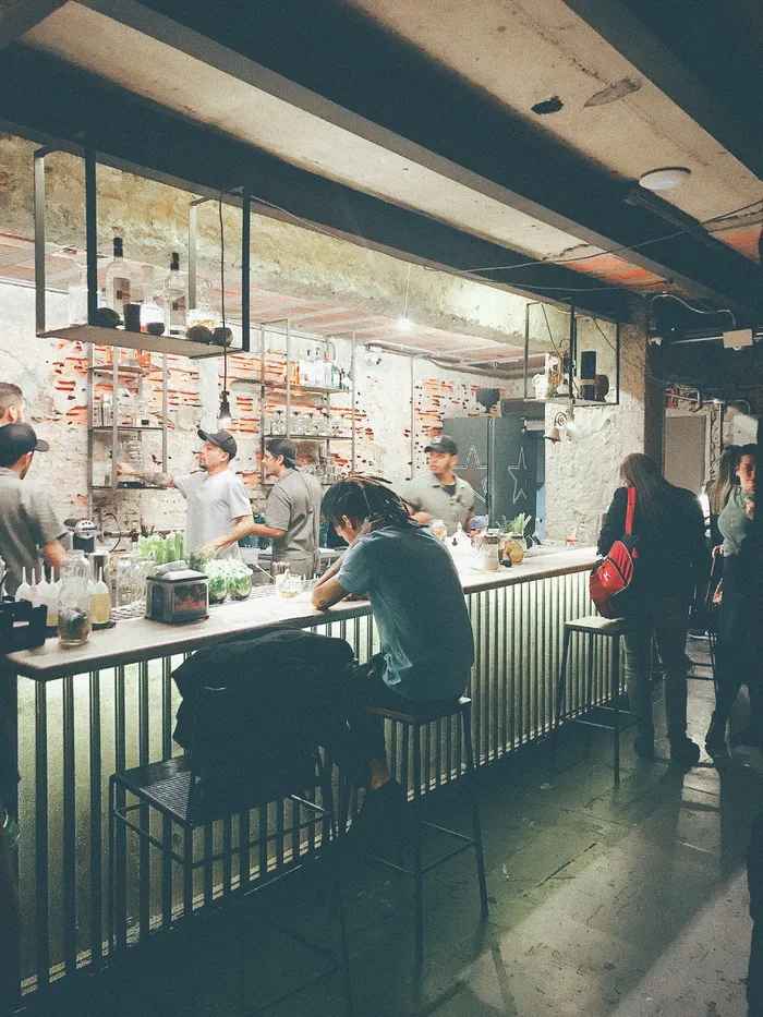 巴西、圣保罗、啤酒、人、酒吧、城市、城市、sp