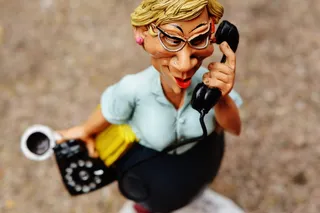 秘书、办公室、电话、日程表、电话、文件、通信、女性