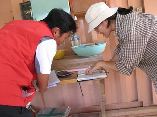 有机筛查，有机，审查员，认证，女性，两人，成人，男性