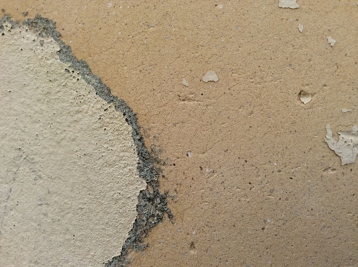 旧墙、墙、灰泥、背景、图案、纹理、土地、海滩