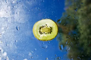 澳大利亚, ​​东维多利亚公园, 夏季, 猕猴桃, 飞溅, 水, 水果, 猕猴桃-水果