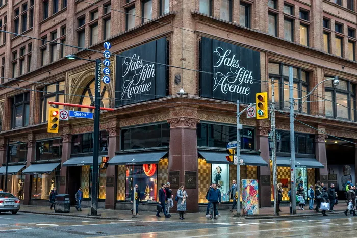 加拿大、多伦多、大道、购物、萨克斯、街道、安大略、城市