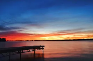 水、码头、海滨、港口、码头、桥梁、自然、天空