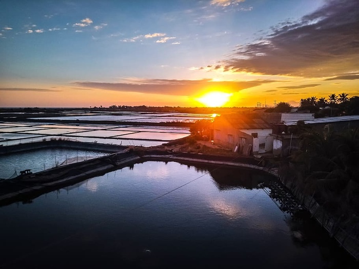 呵ằng、than、jaw、pros、天空、日落、水、风景——自然