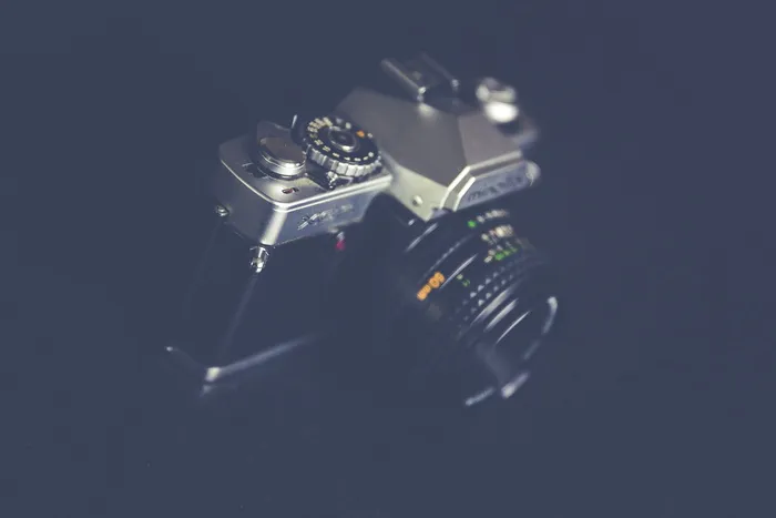 黑色、灰色、相机、模拟、古董、光圈、背景、机身