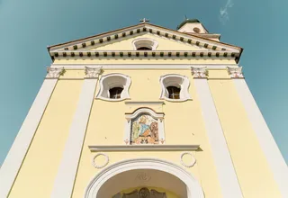 意大利、marzano di nola、黄色、白色、复古、蓝色、浅蓝色、门