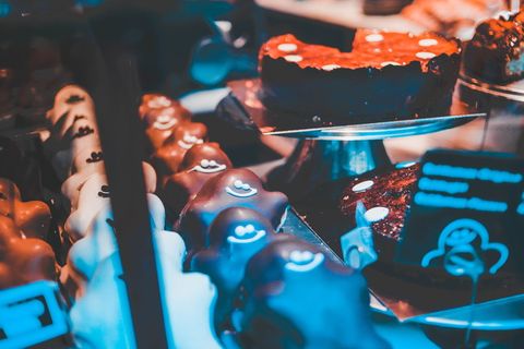 面包店，蛋糕，馅饼，五颜六色，旅游，周末，世界，欧洲