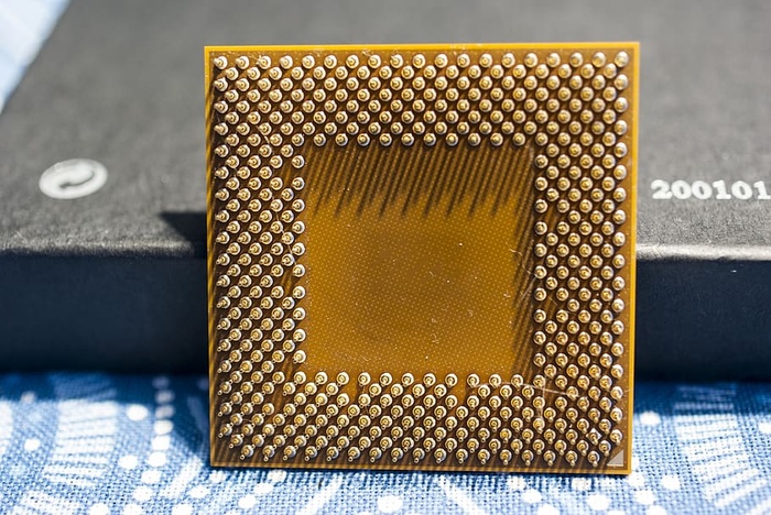amd athlon xp 2200，处理器，微芯片，amd，晶体管，计算机，pc配件，技术