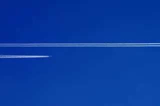 飞机，飞行，条纹，天空，航空，轨迹，发射星云，技术