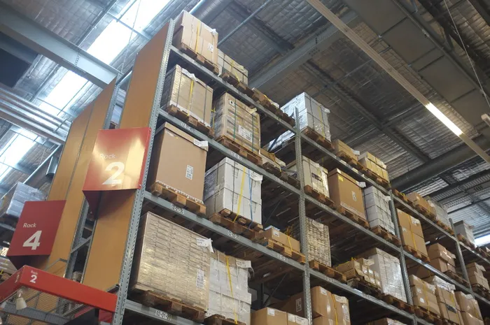 加拿大，宜家，仓库，家具，盒子，低视角，建筑，建筑结构
