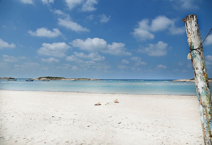 海滩，日光，田园诗，岛屿，风景，自然，海洋，户外