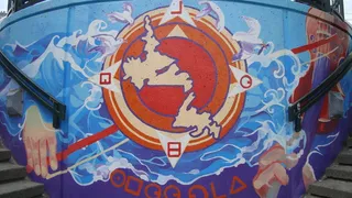 壁画、艺术、纽芬兰、拉布拉多、无人、艺术与工艺、创意、白天