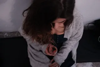 土耳其，bozcaada，肖像，葡萄酒，美女，生活方式，女人，控股