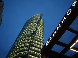 建筑，建筑，柏林，透视，塔楼，摩天大楼，城市场景，现代