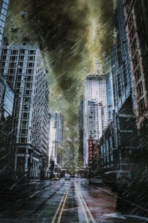 芝加哥，伊利诺伊州，城市，城市，建筑物，摩天大楼，剧院，街道