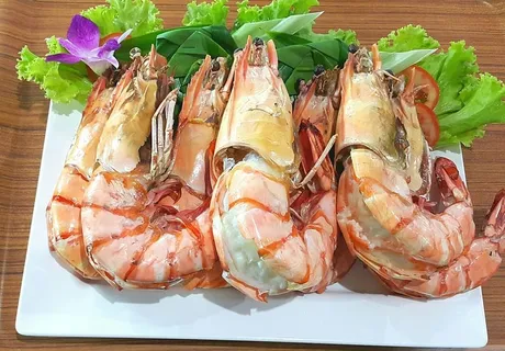 虾，海鲜，兔子厨房，食物和饮料，食物，室内，无人，特写