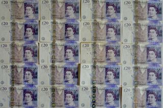 二十、货币、纸币、货币、二十、纸张、财务、现金