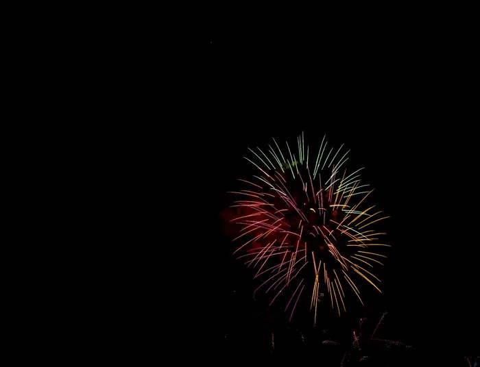 烟花、黑色、背景、数字、壁纸、火箭、夜晚、聚会