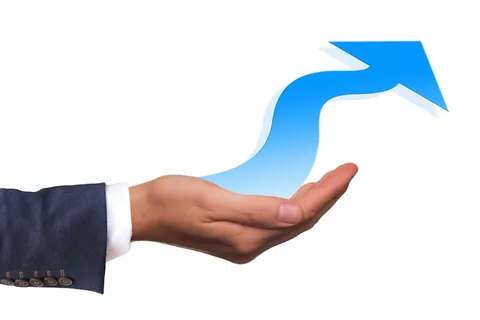 商人，箭头，利润，崛起，咨询，商业，成功，团队