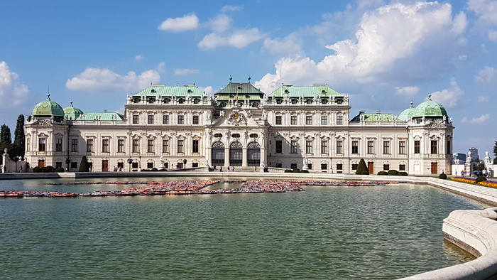 帝国、首都、维也纳、宫殿、帝国首都、建筑、旅游目的地、云天