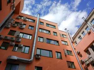 建筑、蓝色、明亮、建筑、商业、城市、建筑、企业