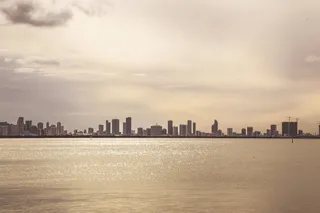 照片、海岸、城市、建筑、黄金时段、城市景观、建筑