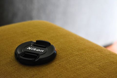 绿色，灰色，尼康，相机，镜头，镜头盖，波基，技术