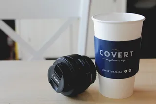 齿轮, 摄影, 设备, 咖啡厅, 教规, 50mm, 镜片, 相机