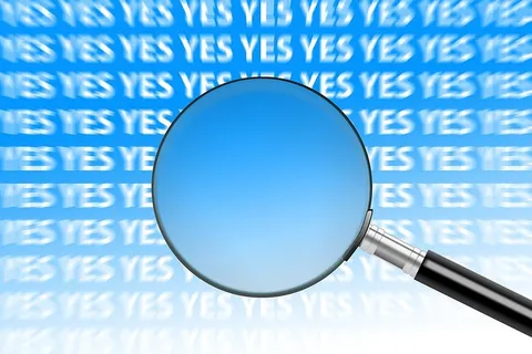 是的，不是，放大镜，机会，决定，比较，脸，重量