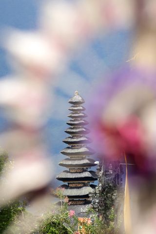 印度尼西亚，乌伦达努布拉坦神庙，神庙，宗教，宗教，拱门，建筑，建筑