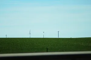 风电场，法国，草地，环境保护，风力涡轮机，可再生能源，涡轮机，环境