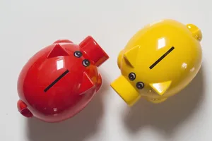存钱罐，储蓄，货币，金融，储蓄，欧元，现金注入，资产