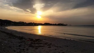 日出，大海，天空，自然，海滩，早晨，风景，冬天的大海