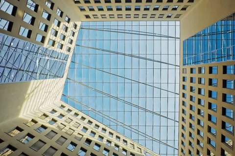 鸟瞰建筑摄影,建筑,摩天大楼,玻璃外墙,现代,立面,天空,建筑 鸟瞰建筑摄影,建筑,摩天大楼,玻璃外墙,现代,立面,天空,建筑