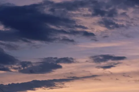 多云的天空 多云的天空