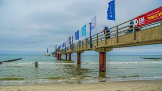 北海、海水、海岸、海水、海滩、云、假日