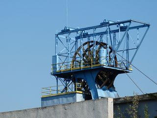 井架，工业，采矿，矿山，比尔，卡托维兹，波兰，西里西亚