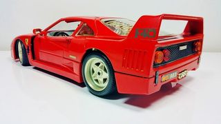 法拉利，跑车，汽车，模型，模型车，红色，车辆，速度，快速