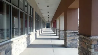 建筑，光，影，线，影，线，距离，无限，对角线