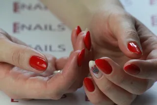 修指甲，女人，脚趾甲，手，美容院，放松，男人，上光