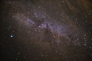 银河系，银河系，太空，自然，云，天空，恒星，黑暗