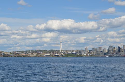 西雅图,海洋,风景,建筑,云天,天空,建筑结构,建筑外观 西雅图,海洋,风景,建筑,云天,天空,建筑结构,建筑外观