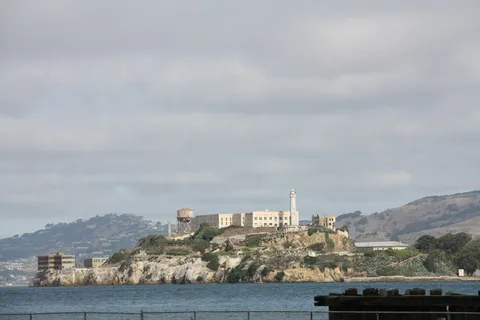 恶魔岛, 旧金山, *, 湾, 逃生, 建筑结构, 水, 建筑外墙 恶魔岛, 旧金山, *, 湾, 逃生, 建筑结构, 水, 建筑外墙