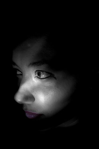 脸，女人，妻子，漂亮，男人，琳达，化妆，童年