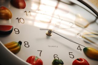 手表、水果、时间、数字、室内、无人、静物、特写